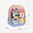 Bluey Stars 3D Rucksack, Tasche 31 cm