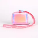 Hello Kitty Pink Iridescent Brieftasche