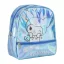 Hello Kitty Kuromi Iridescent holografischer Rucksack, 23 cm Tasche