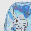 Hello Kitty Kuromi Iridescent holografischer Rucksack, 23 cm Tasche