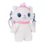 Disney Marie White Plüschrucksack, Tasche 28 cm