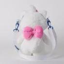 Disney Marie White Plüschrucksack, Tasche 28 cm