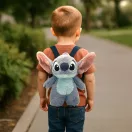 Disney Lilo und Stitch Blue Alien Plüschrucksack, Tasche 30 cm