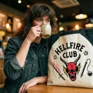Stranger Things Hellfire Club Einkaufstasche 40 cm
