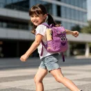 Dora the Explorer Purple Smile Rucksack, Tasche 30 cm