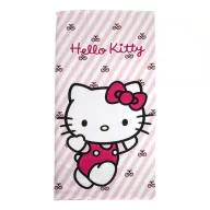   Hello Kitty Cherry Badetuch, Strandtuch 70x140cm (Schnelltrocknend)