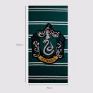 Harry Potter Slytherin Badetuch, Strandtuch 90x180cm (Schnelltrocknend)