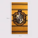Harry Potter Hufflepuff Badetuch, Strandtuch 90x180cm (schnell trocknend)