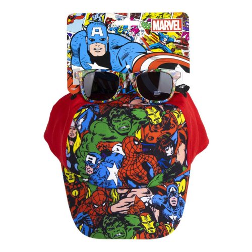 Avengers Sonnenbrillen- und Baseballkappen-Set