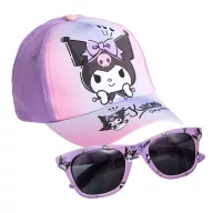Hello Kitty Kuromi Sonnenbrille und Baseballkappen-Set