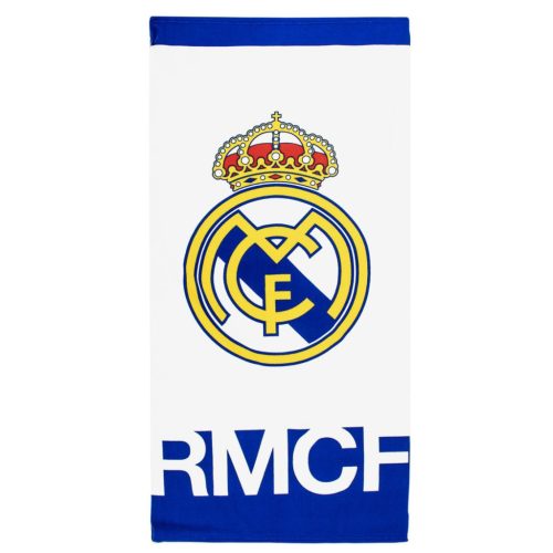 Real Madrid White Strandtuch 70x140cm (Schnelltrocknend)