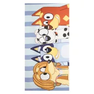   Bluey Happy Moments Badetuch, Strandtuch 70x140cm (Schnelltrocknend)