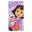 Dora the Explorer Happy Badehandtuch, Strandtuch 70x140cm (Schnelltrocknend)