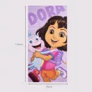 Dora the Explorer Happy Badehandtuch, Strandtuch 70x140cm (Schnelltrocknend)