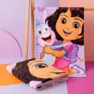 Dora the Explorer Happy Badehandtuch, Strandtuch 70x140cm (Schnelltrocknend)