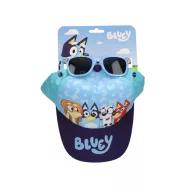 Bluey Blue Team Sonnenbrillen und Baseballkappen Set