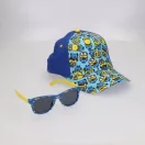 Minions Blue Sonnenbrillen und Baseballmütze Set