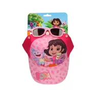 Dora the Explorer Pink Sonnenbrillen- und Baseballkappenset
