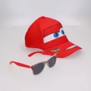 Disney Cars Red Smile Sonnenbrillen- und Baseballkappen-Set