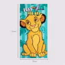 Disney Der König der Löwen All Day Badetuch, Strandtuch 70x140cm (Schnelltrocknend)