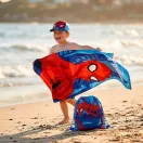 Spiderman City Saver Handtuch, Turnbeutel, Baseballkappe im Set