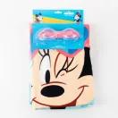 Disney Minnie Swimming Handtuch und Schwimmbrille Set