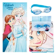 Disney Eiskönigin Celebrate Handtuch und Schwimmbrillen-Set