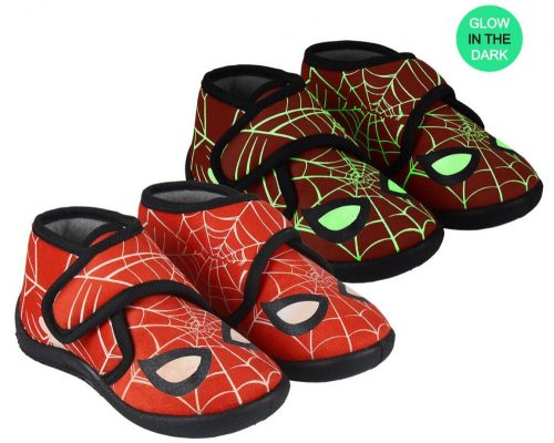 Spiderman im Dunkeln leuchtende Hausschuhe 23-28