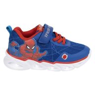 Spiderman Blue LED-Blinker, leuchtende Straßenschuhe 24-31