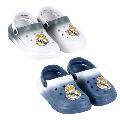 Real Madrid Coat of Arms Kinder-Pantoffeln, Größe 28-35