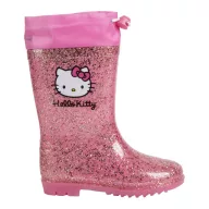 Hello Kitty Pink Kinder Glitzer Gummistiefel Größen 25-32