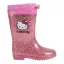 Hello Kitty Pink Kinder Glitzer Gummistiefel Größen 25-32