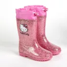 Hello Kitty Pink Kinder Glitzer Gummistiefel Größen 25-32