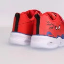 Spiderman Web LED-blitzende, leuchtende Straßenschuhe 25-32