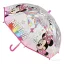 Disney Minnie Paint Kinder transparenter Regenschirm Ø71 cm