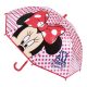 Disney Minnie Dots Kinder transparenter Regenschirm Ø71 cm