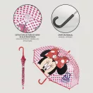 Disney Minnie Dots Kinder transparenter Regenschirm Ø71 cm