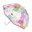 Peppa Wutz Buddies Kinder transparenter Regenschirm Ø71 cm