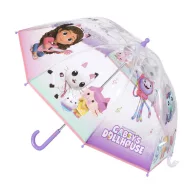   Gabby's Dollhouse Kinder transparenter Regenschirm Ø71 cm