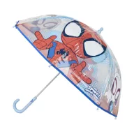 Spiderman Spidey Kinder transparenter Regenschirm Ø74 cm