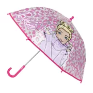 Barbie Glam Kinder durchsichtiger Regenschirm Ø71 cm