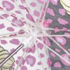 Barbie Glam Kinder durchsichtiger Regenschirm Ø71 cm