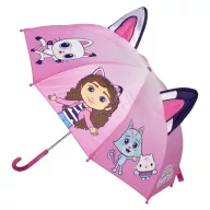   Gabby's Dollhouse Pink  Kinderregenschirm mit Griff Ø71 cm