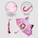 Gabby's Dollhouse Pink  Kinderregenschirm mit Griff Ø71 cm