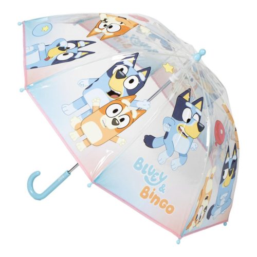 Bluey Bingo Kinder transparenter Regenschirm Ø71 cm