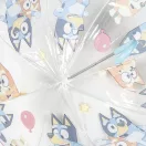 Bluey Bingo Kinder transparenter Regenschirm Ø71 cm