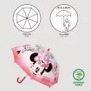 Disney Minnie  Cheerful Transparenter Kinderregenschirm Ø71 cm