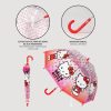 Hello Kitty Dots Kinder transparenter Regenschirm Ø71 cm