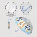 Bluey Puddle Kinder transparenter Regenschirm Ø71 cm