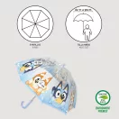 Bluey Puddle Kinder transparenter Regenschirm Ø71 cm